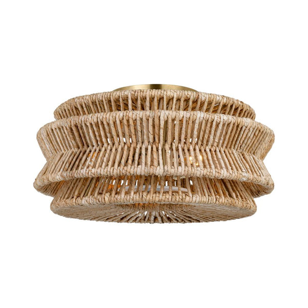 Visual Comfort Antigua Large Drum Semi-Flush Mount