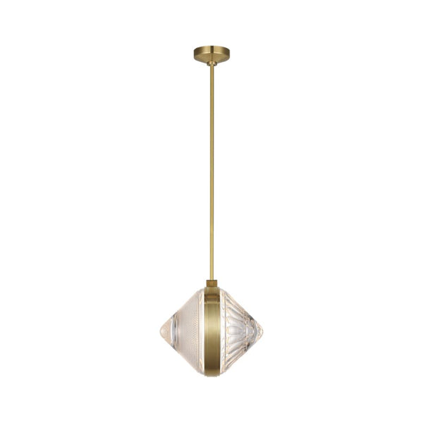 Visual Comfort Copper Coast 15" Karo and Olive Cut Pendant