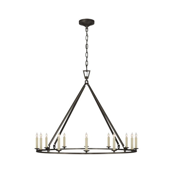 Visual Comfort Darlana Large Single Ring Chandelier