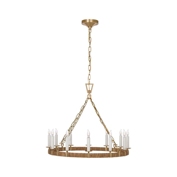 Visual Comfort Darlana Medium Wrapped Ring Chandelier