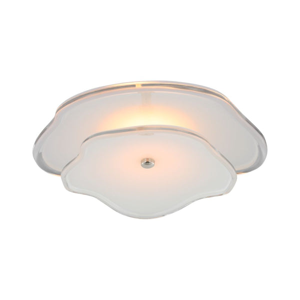 Visual Comfort Leighton 14" Layered Flush Mount