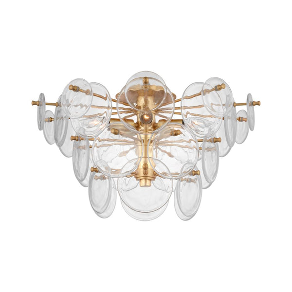 Visual Comfort Loire Large Tiered Flush Mount