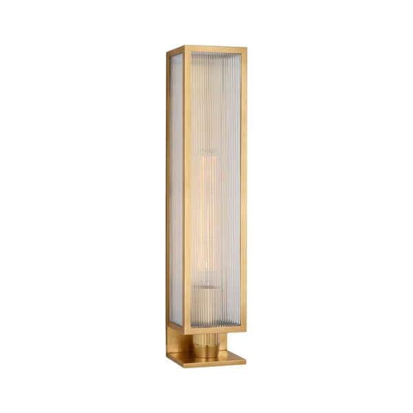 Visual Comfort York 24" Single Box Outdoor Sconce