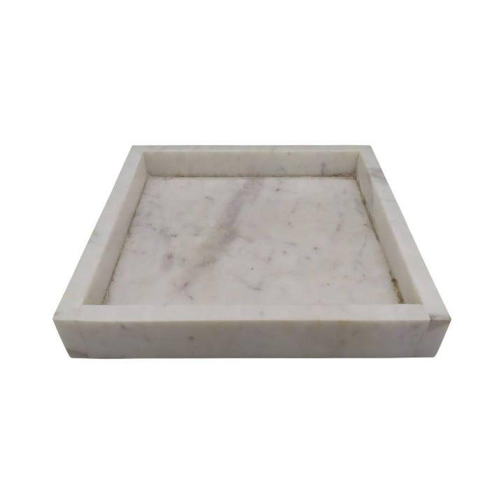 Marble White Tray - Square Pod Furniture Ireland