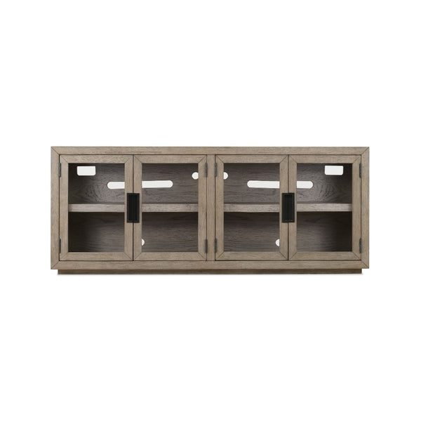 Accord Media Unit with Glass Doors
