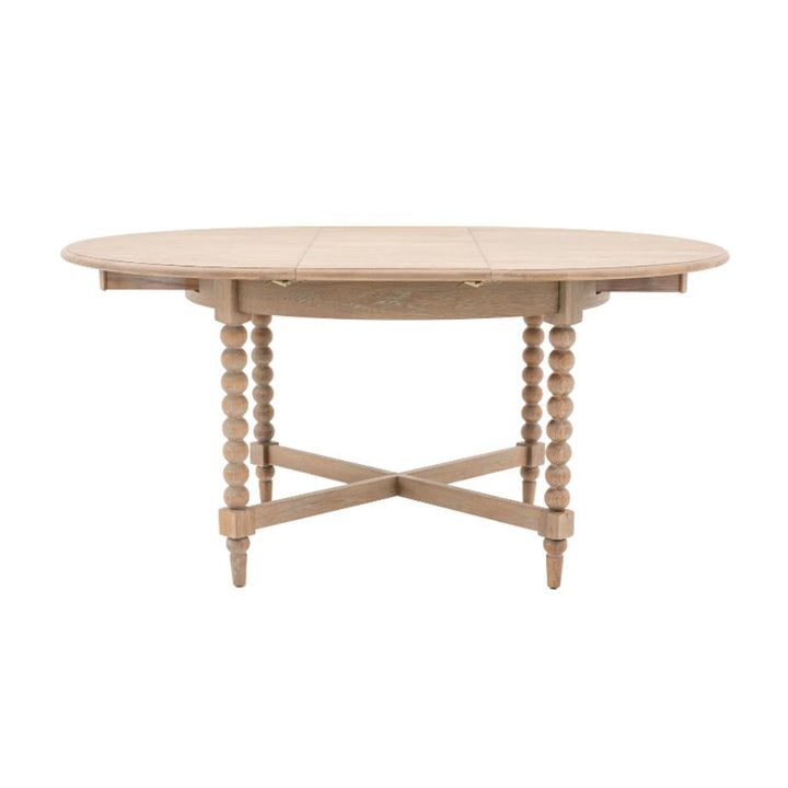 artisan extending round dining table
