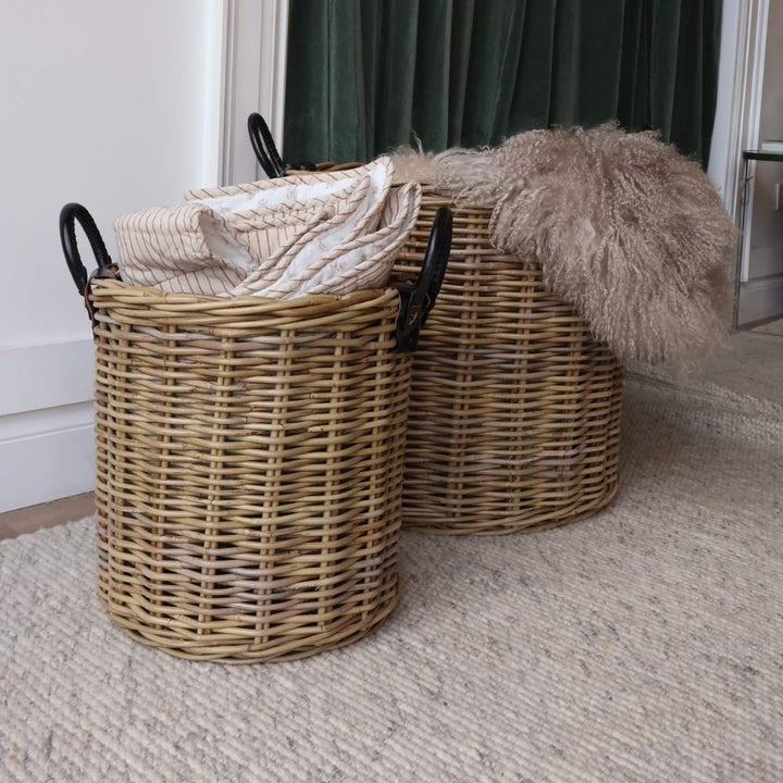 set of 3 round baskets