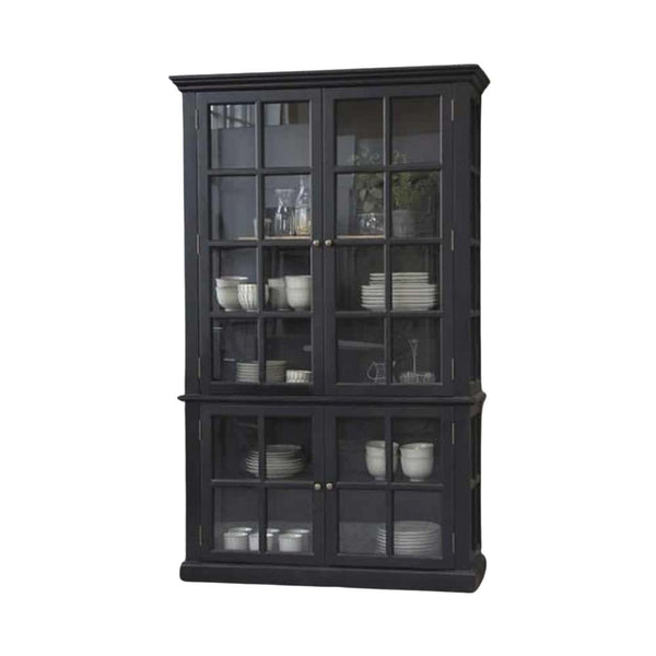Display Cabinet with 4 Doors Shelves