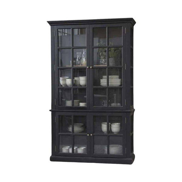 display cabinet w 4 doors shelves