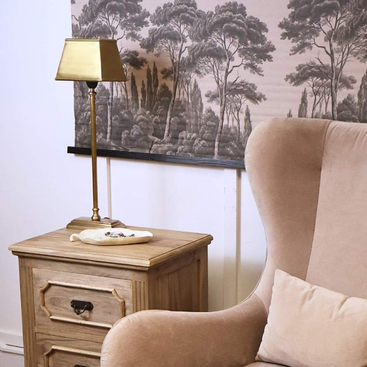 brass vintage style lamp