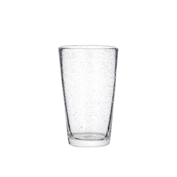 tall bubble glass