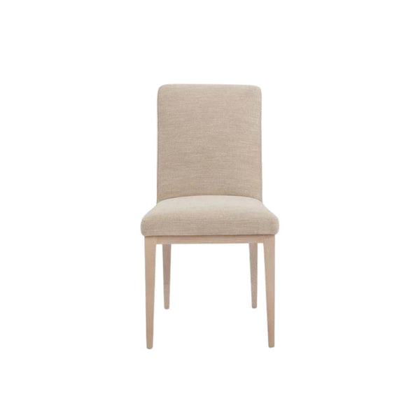 chloe natural linen dining chair from pod furniture, douglas