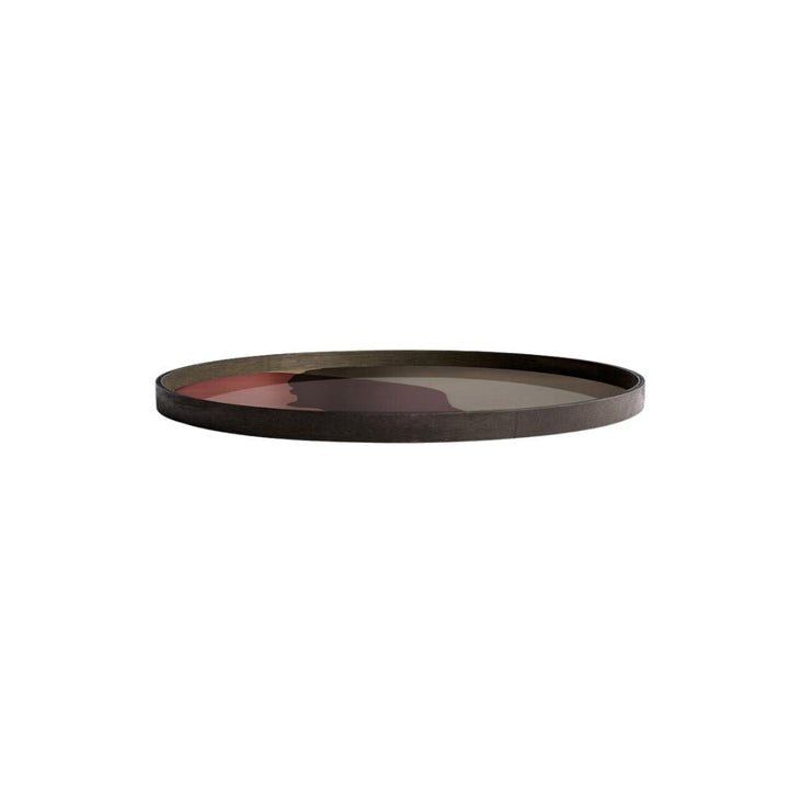 combined dots glass tray