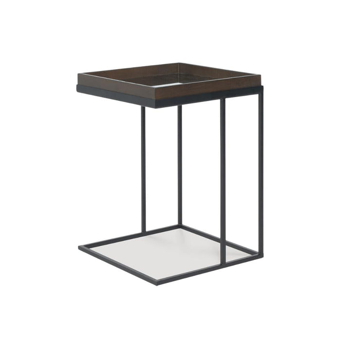 ethnicraft square tray side table