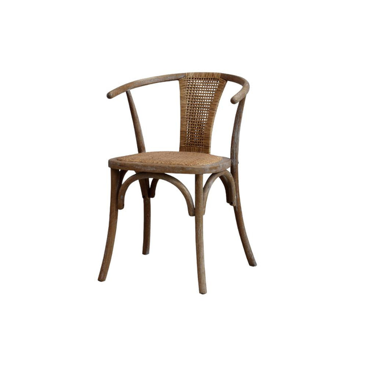 French Rattan Wishbone Dining Chair from Pod Furniture, Douglas