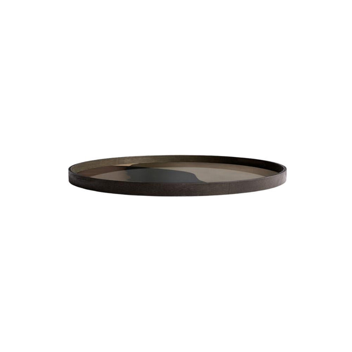 combined dots glass tray