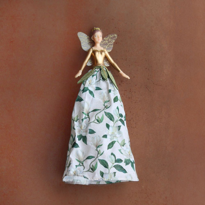 Large Magnolia Fairy Tree Topper Gisela Graham