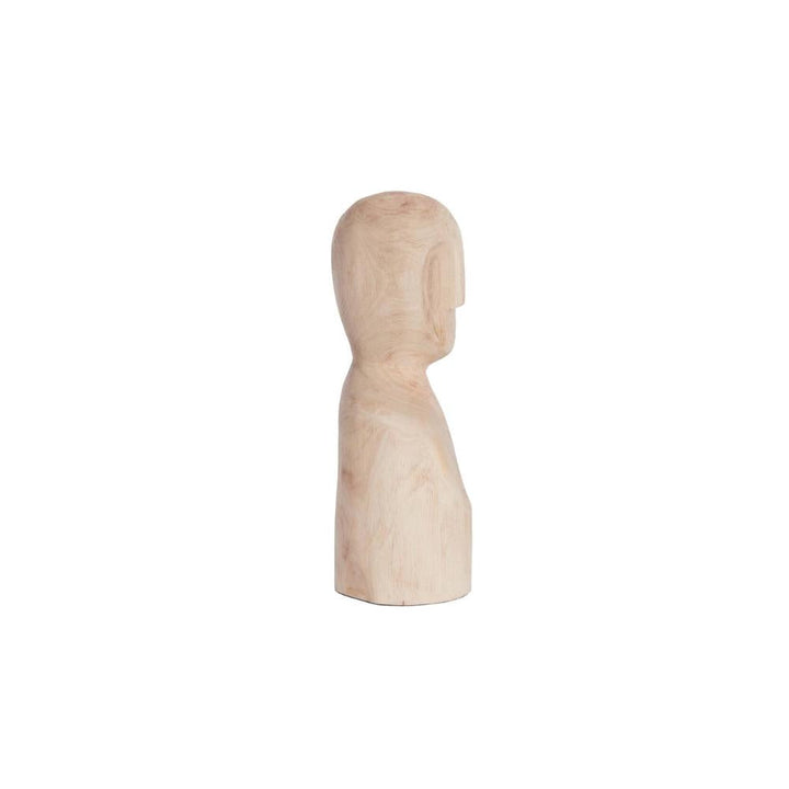 ornament 12 5x12x32 5 cm lumuna wood natural