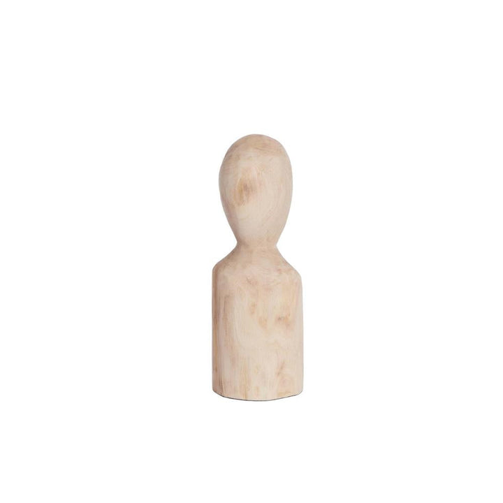 ornament 12 5x12x32 5 cm lumuna wood natural