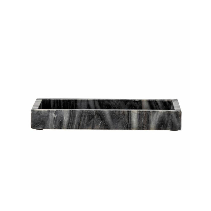 grey marble tray