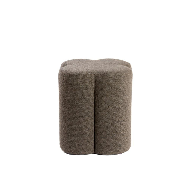 pouf boucle dark green