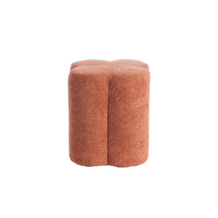 pouf boucle dark green