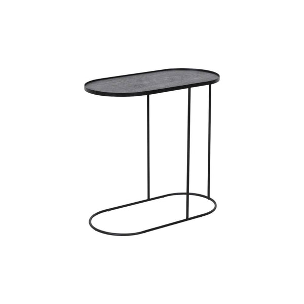 Ethnicraft Tray Side Table - Black Oblong