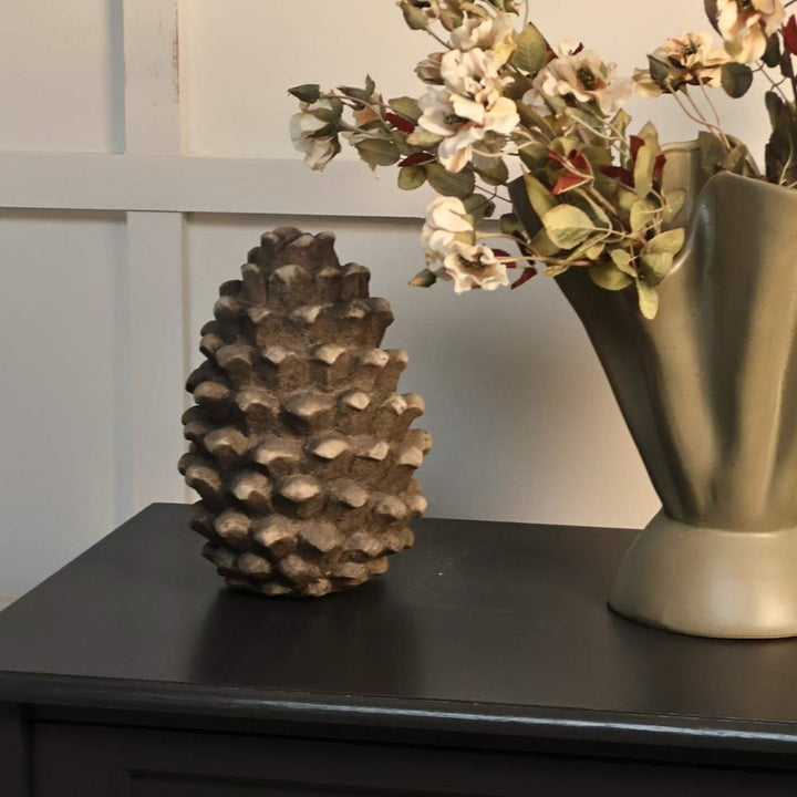 natural pinecone ornament