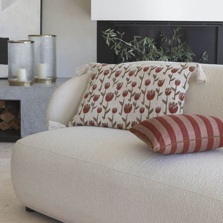 copy of stripe green cushion