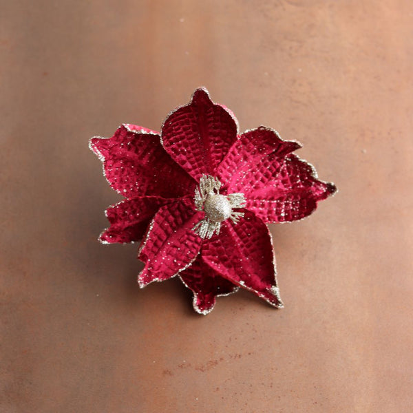 Red Velvet Magnolia Pick Gisela Graham