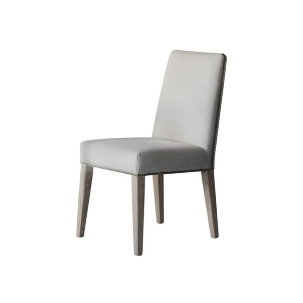 Rex Dining Chair Cement Linen - 6 left to sell