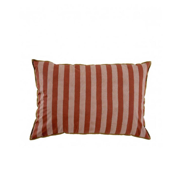 red striped cushion
