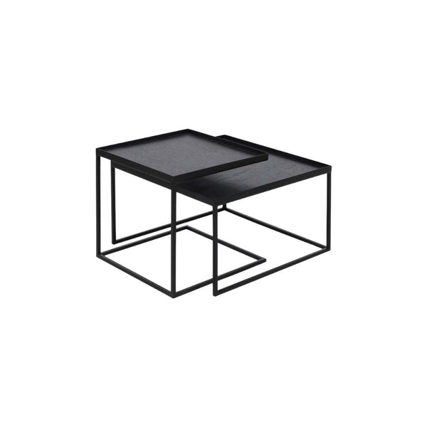 Ethnicraft Tray Coffee Table - Black - Square
