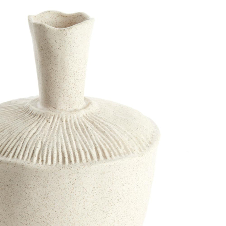 vase deco 16x22 cm neira ceramics cream