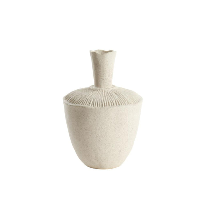 vase deco 16x22 cm neira ceramics cream