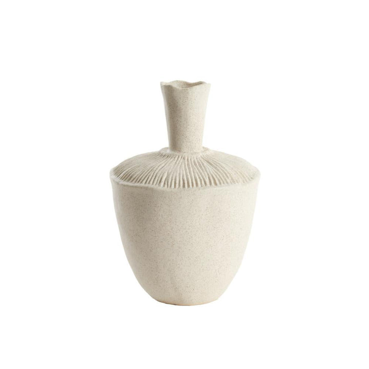 vase deco 16x22 cm neira ceramics cream
