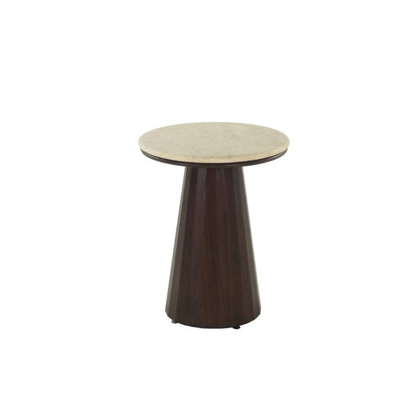 molly marble side table