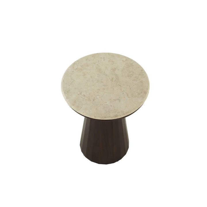 molly marble side table
