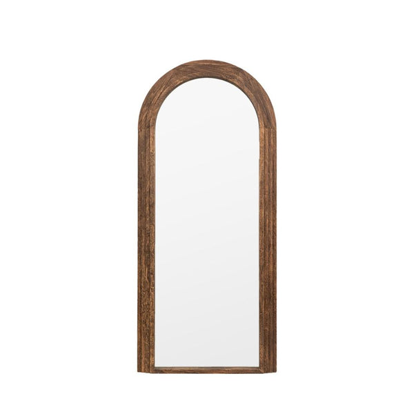 Monica Wooden Arched Mirror