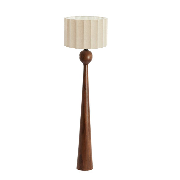 Wooden Floor Lamp Light & Living