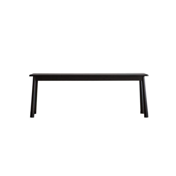 Wycombe Dining Bench Black 130cm