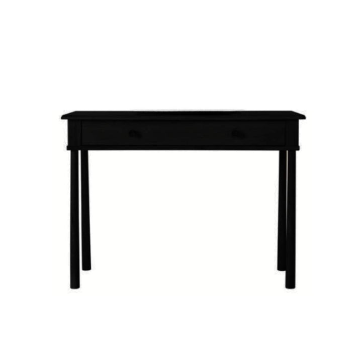 winchester dressing table with drawer black