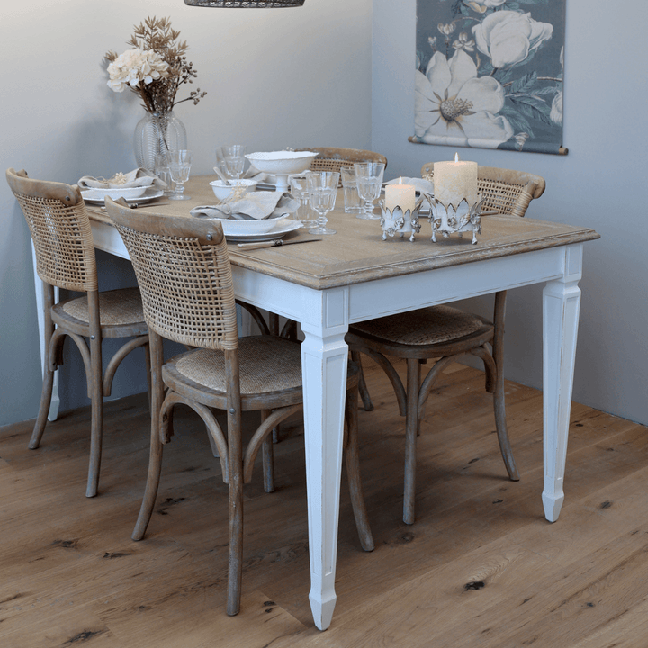 French Wicker Dining Chair Chic Antique