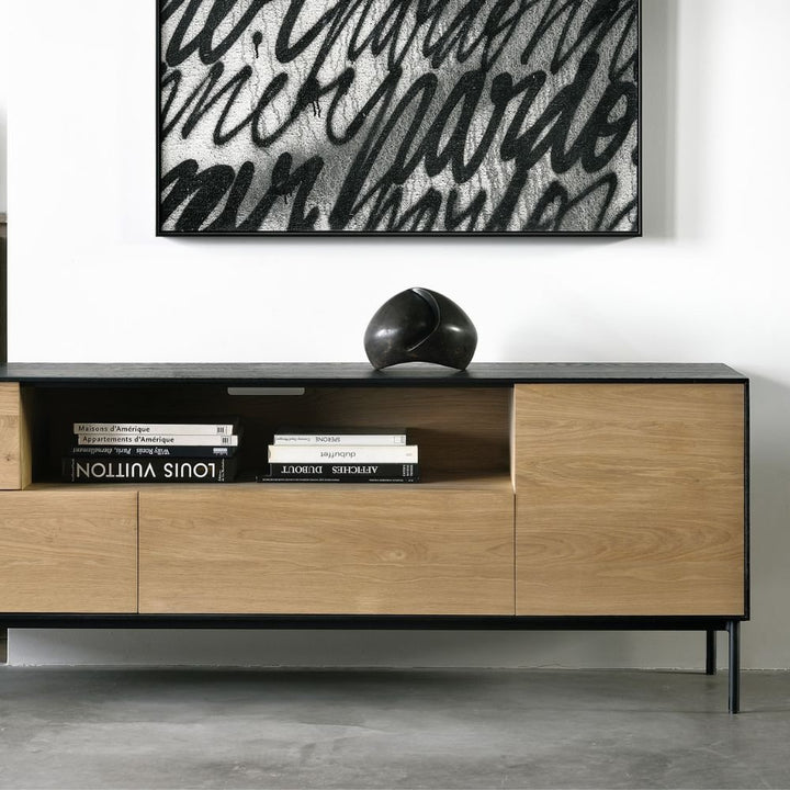 Ethnicraft - Blackbird TV cupboard - Pod Furniture Ireland