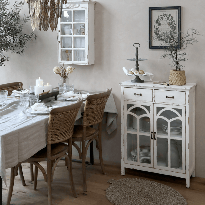 French Wicker Dining Chair Chic Antique