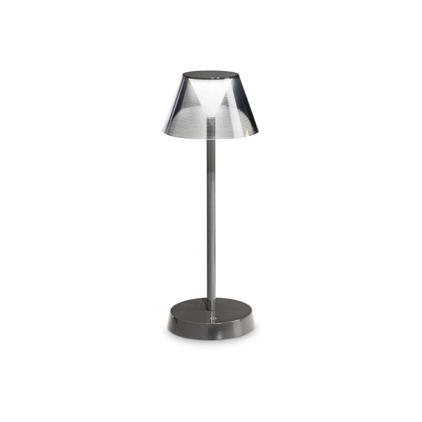 Libby LED Outdoor Table Lamp - Grey Ideal Lux