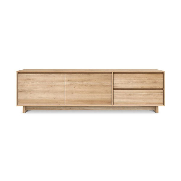 Ethnicraft - Wave TV Cupboard - Oak - Pod Furniture Ireland