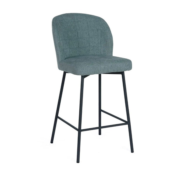 The Hilda Counter Stool - Light Teal Kelston House