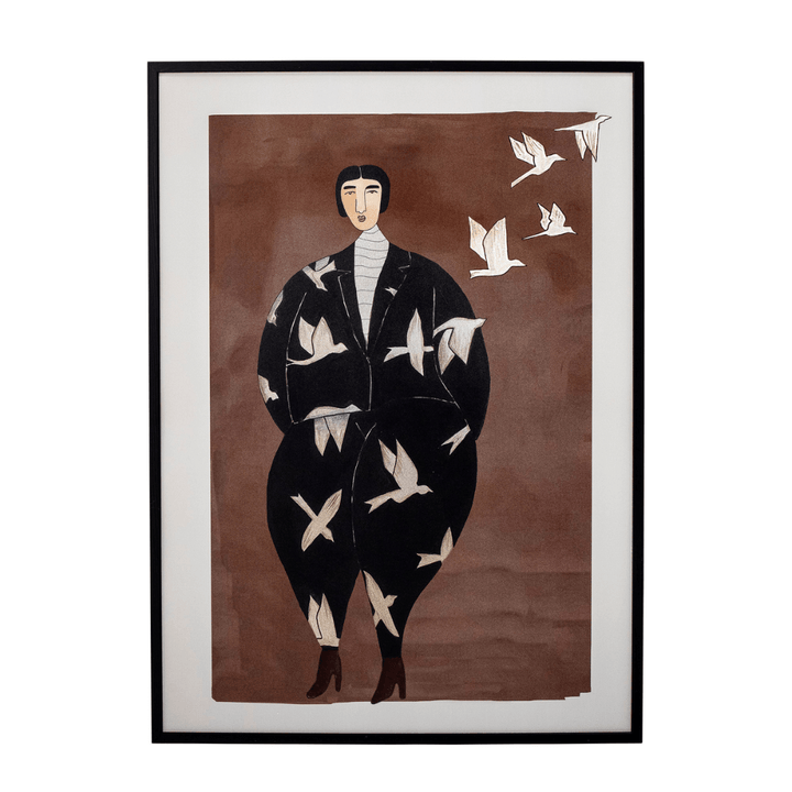 L'Homme Print in Frame Bloomingville