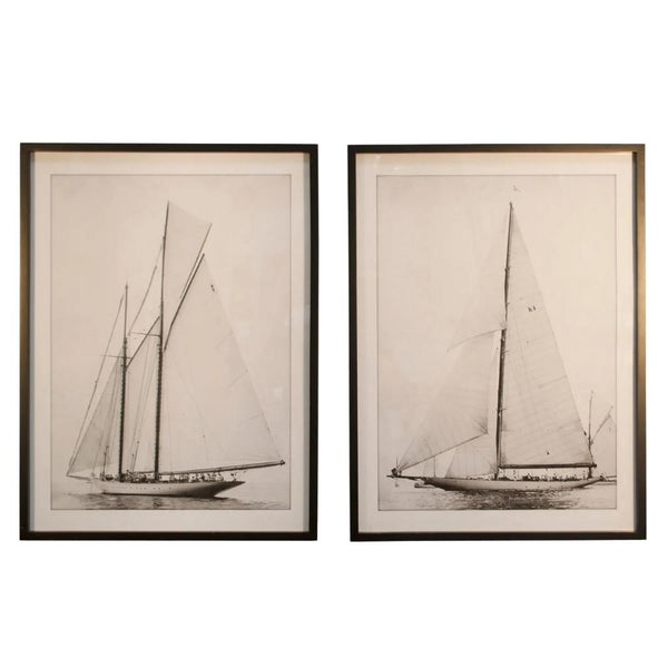 Sail Boat Art Work - Set of 2 one world